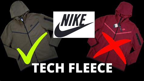 how to tell if a nike hoodie is fake|nike tech fleece hoodie cut.